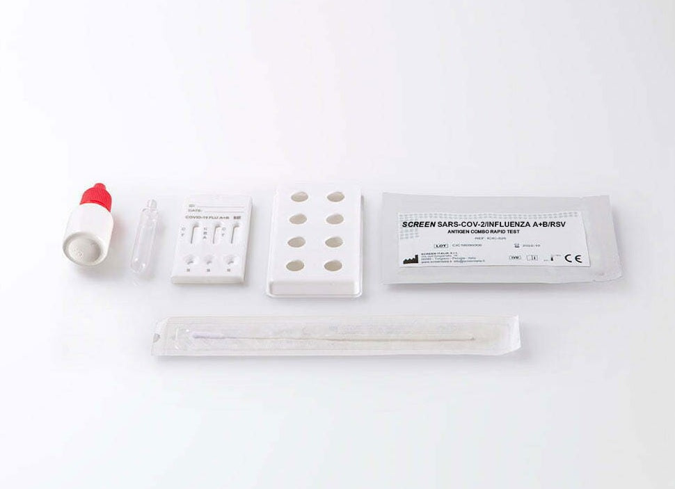 Screen Test Covid 19 Influenza A+B/RSV - env. 20 test