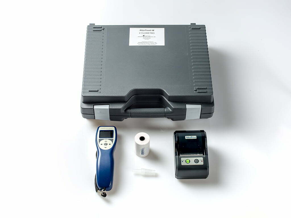 Etilometro professionale portatile ALCOTRUE M