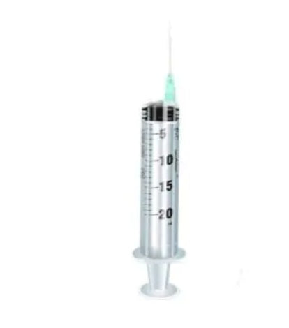 Jeringas PIC de 20 ml con aguja – Cono excéntrico