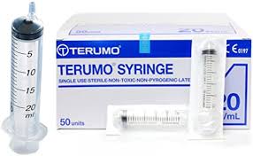 Siringhe Terumo da 20 ml senza ago MDSS20ESE - Conf.50 pz.