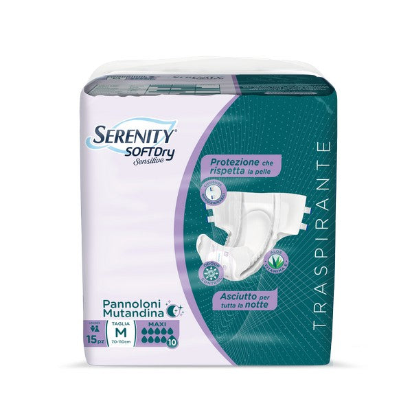Pannoloni mutandina Serenity Softdry Sensitive Maxi