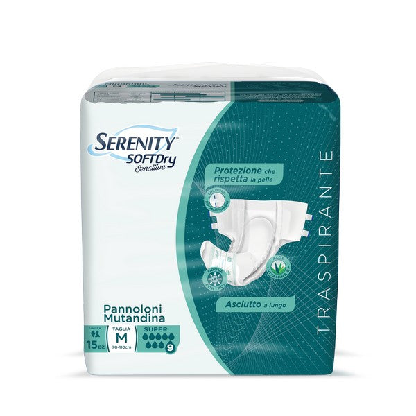 Pannoloni mutandina Serenity Softdry Sensitive Super