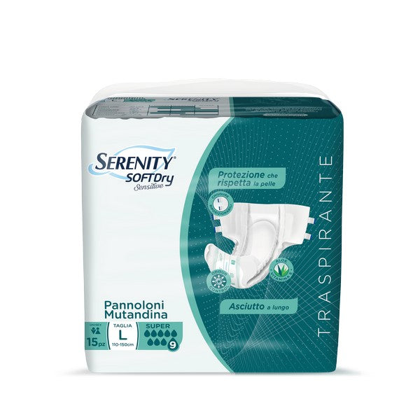 Couches-culottes Serenity Softdry Sensitive Super