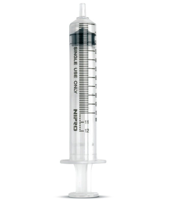 Siringhe Nipro 10 ml Eccentrico senza ago CF/100