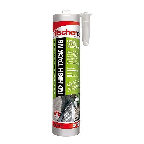 Adhésif Fischer à très forte adhérence pour panneaux en aluminium, PVC et autres matériaux