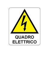 Aluminiumschild ELEKTROVERTEILER