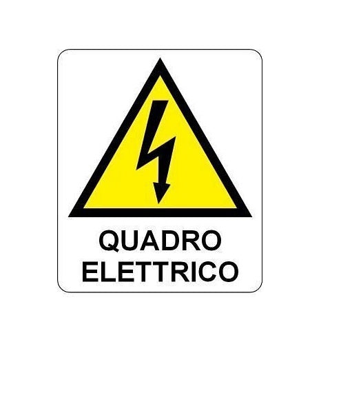 Aluminiumschild ELEKTROVERTEILER