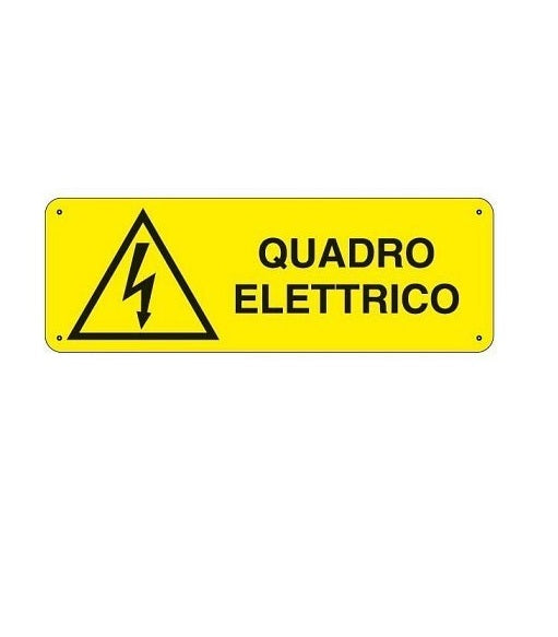 Aluminiumschild ELEKTROVERTEILER