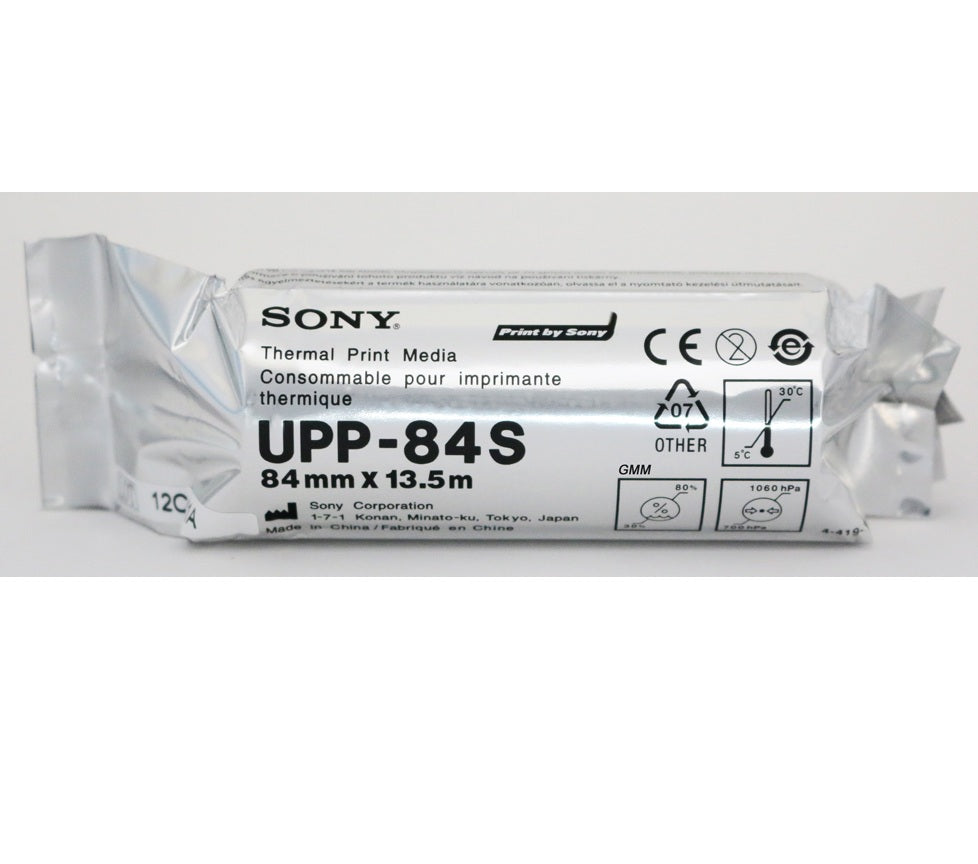 Carta per stampanti video Sony UPP-84S - mm 84 x m 13,5 - 1 rotolo