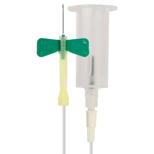 Kit prelievo BD Vacutainer® Safety-Lok™ - ago a farfalla 21Gx19 mm - con adattatore luer e holder - conf.25 pz.