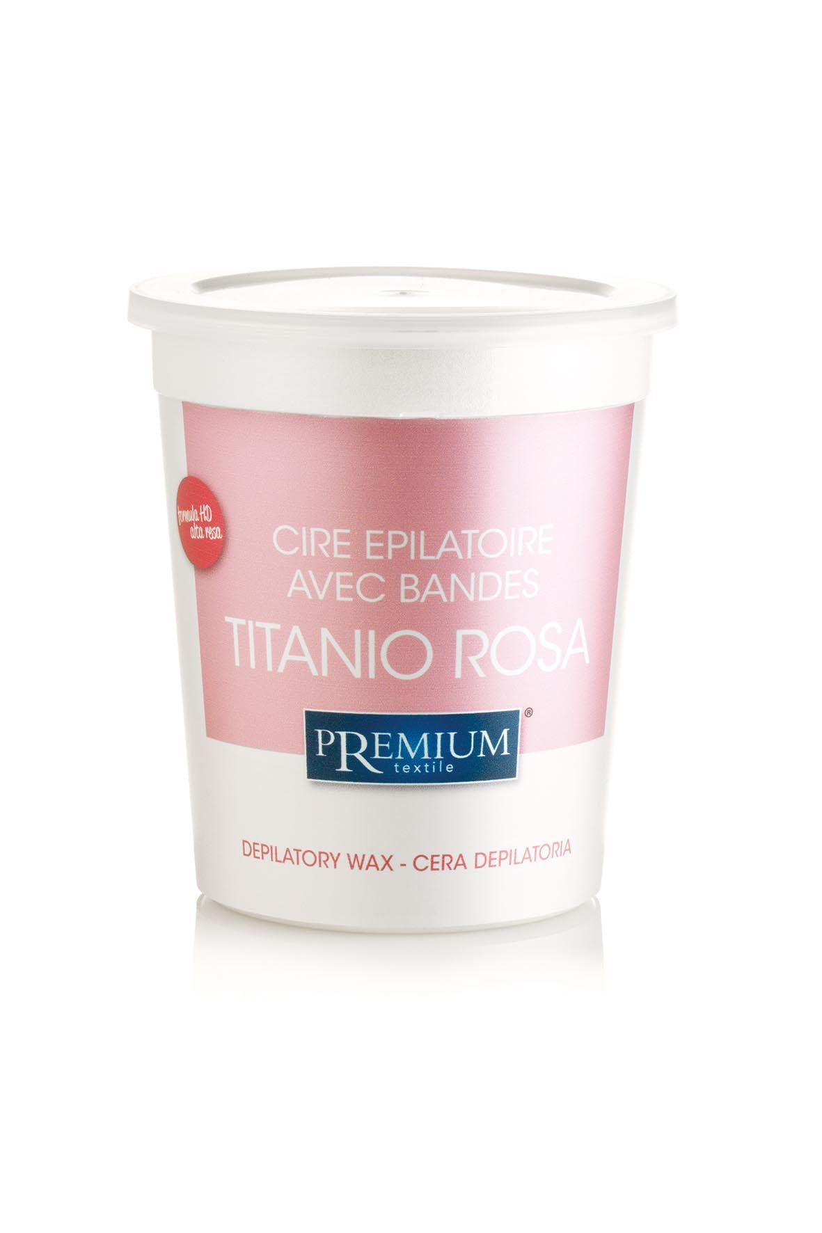 Cera Depilatoria Liposolubile Barattolo - Titanio Rosa