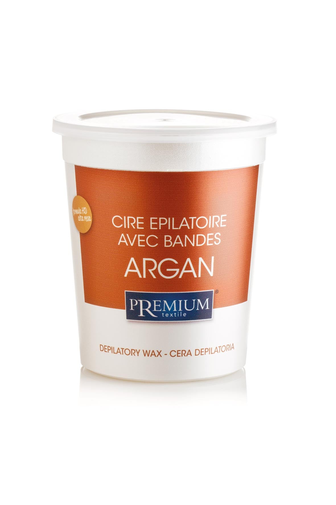 Liposolubiles Enthaarungswachs im Tiegel - Argan