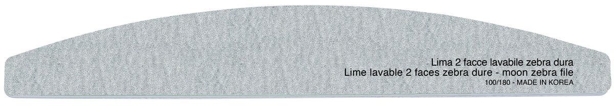 Lima Due Facce Lavabile Zebra - Dura 100/180 - conf.10 pz.
