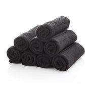 Asciugamani Professionali Antimacchia Neri - 100% cotone - cm 50x80 - conf.12 pz.