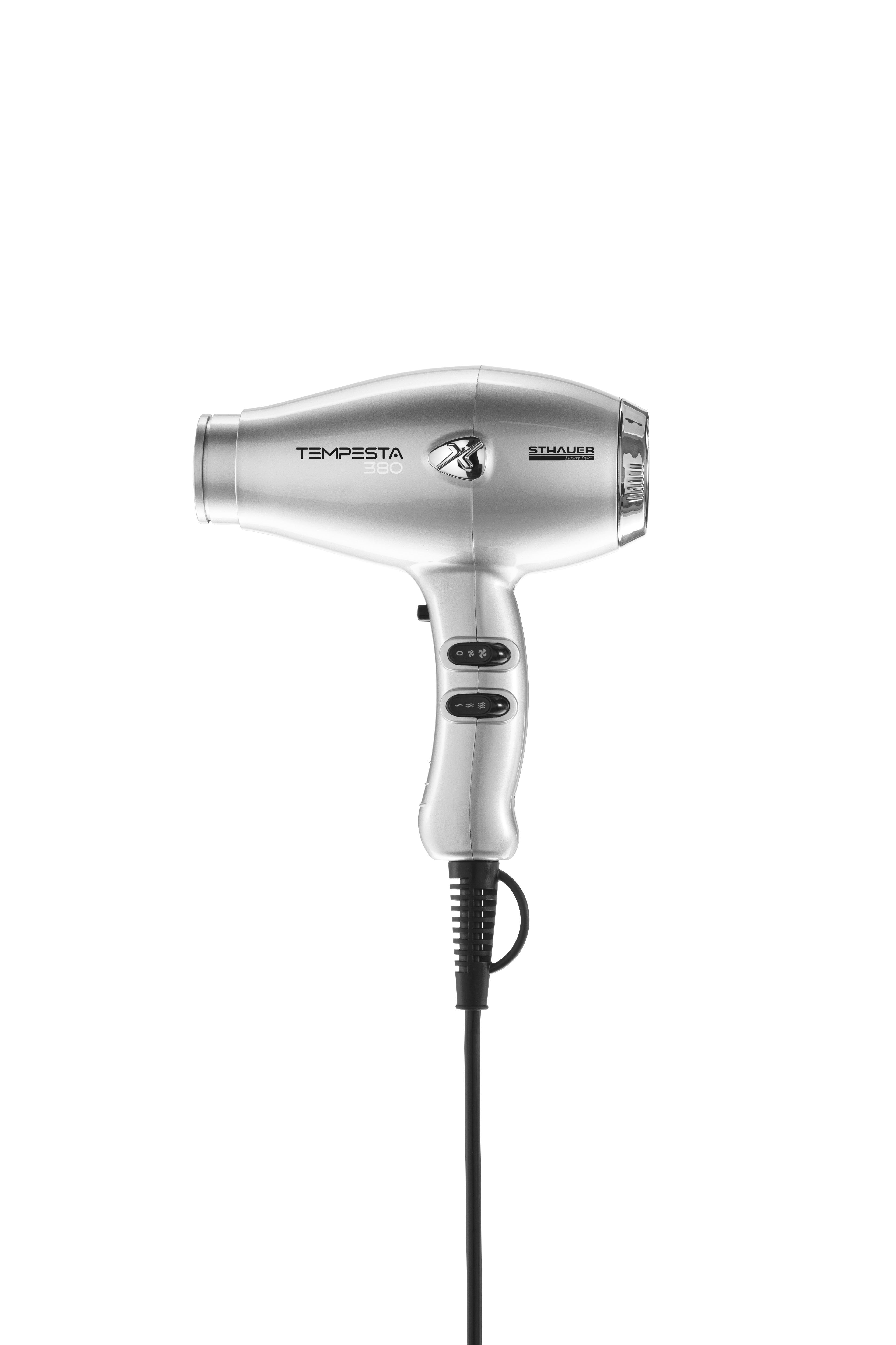 Asciugacapelli Professionale Silver Tempesta 380