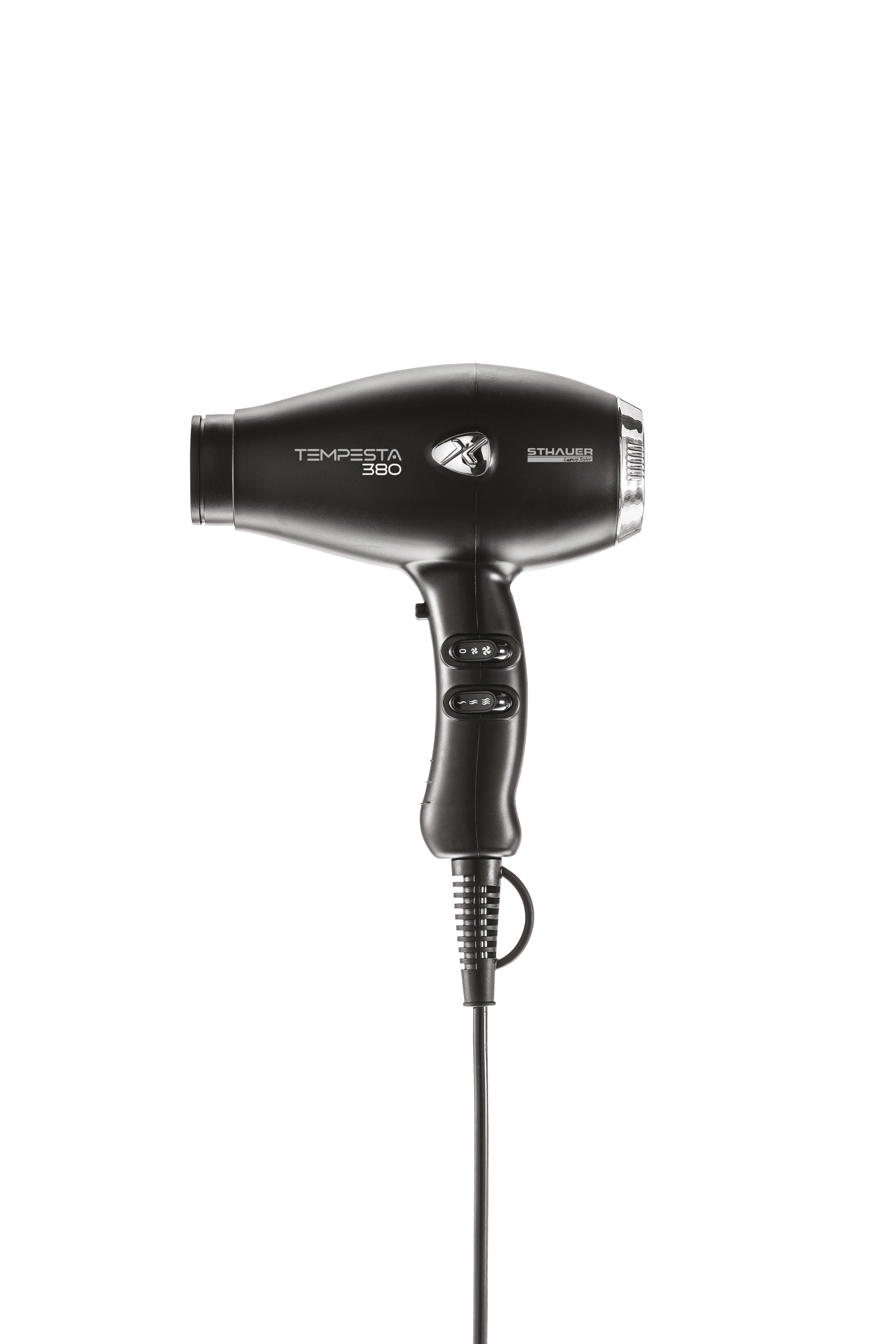 Asciugacapelli Professionale Black Tempesta 380