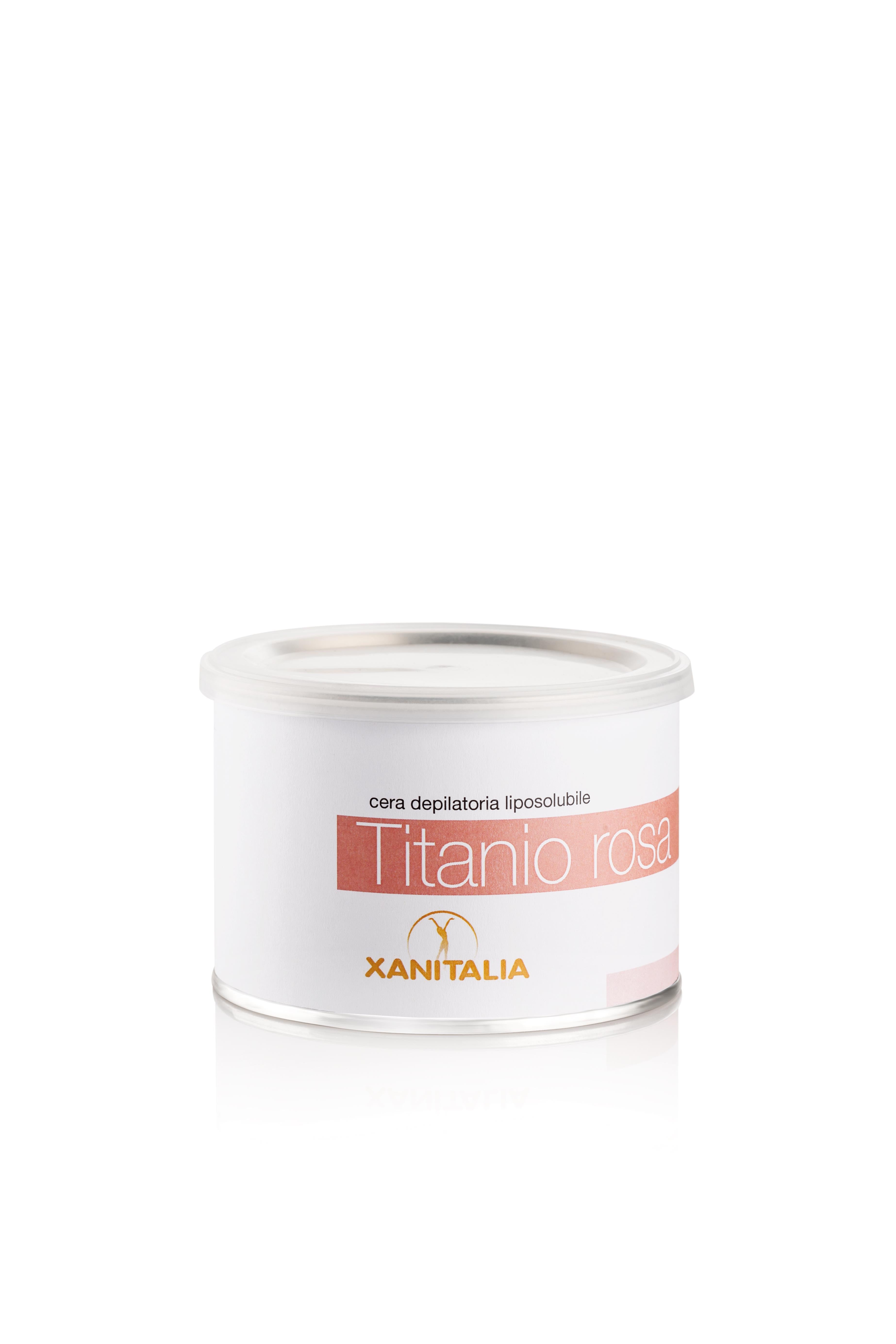 Cera depilatoria liposolubile - Barattolo 400 Ml Titanio Rosa