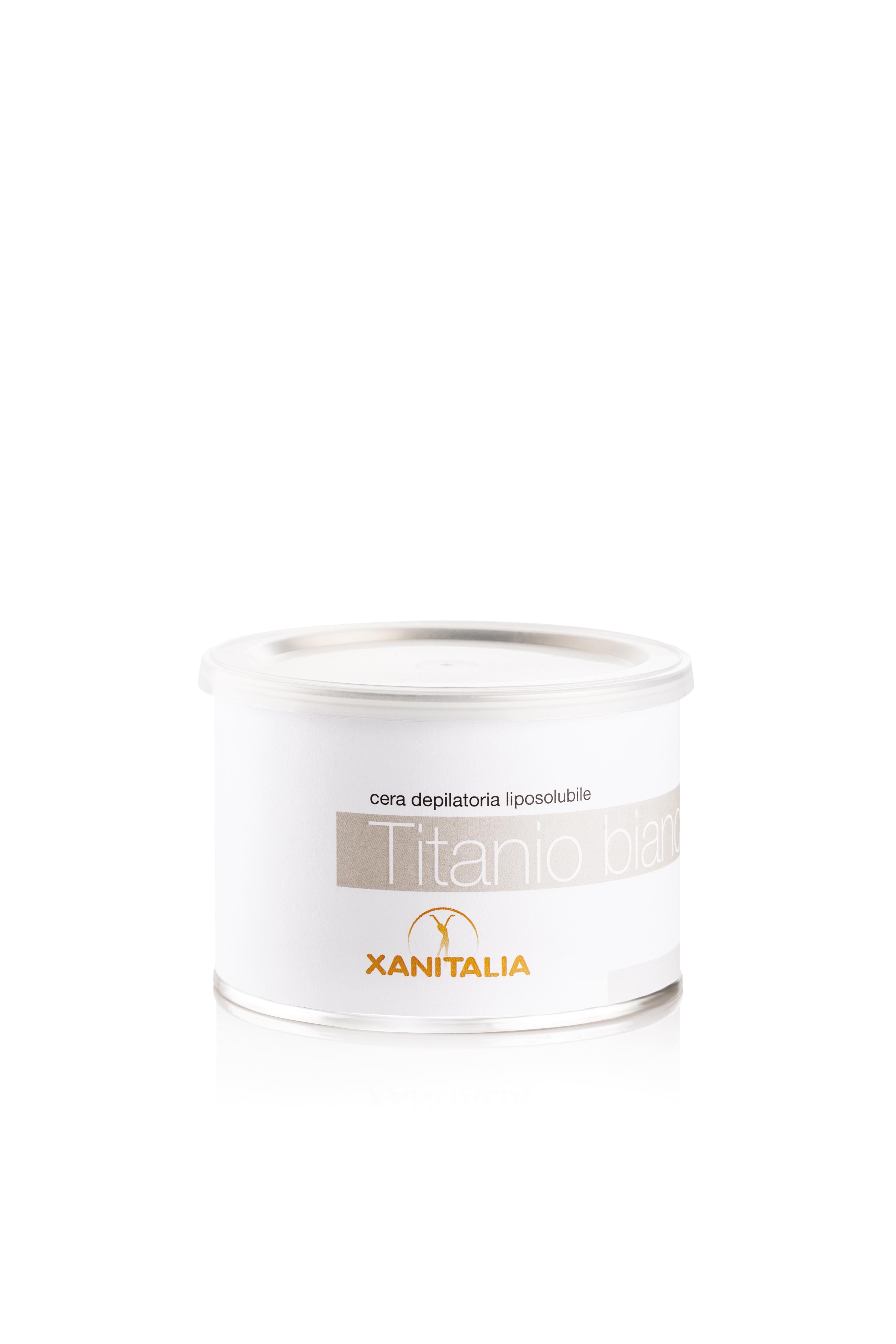 Cera depilatoria liposolubile - Barattolo 400 Ml Titanio Bianco
