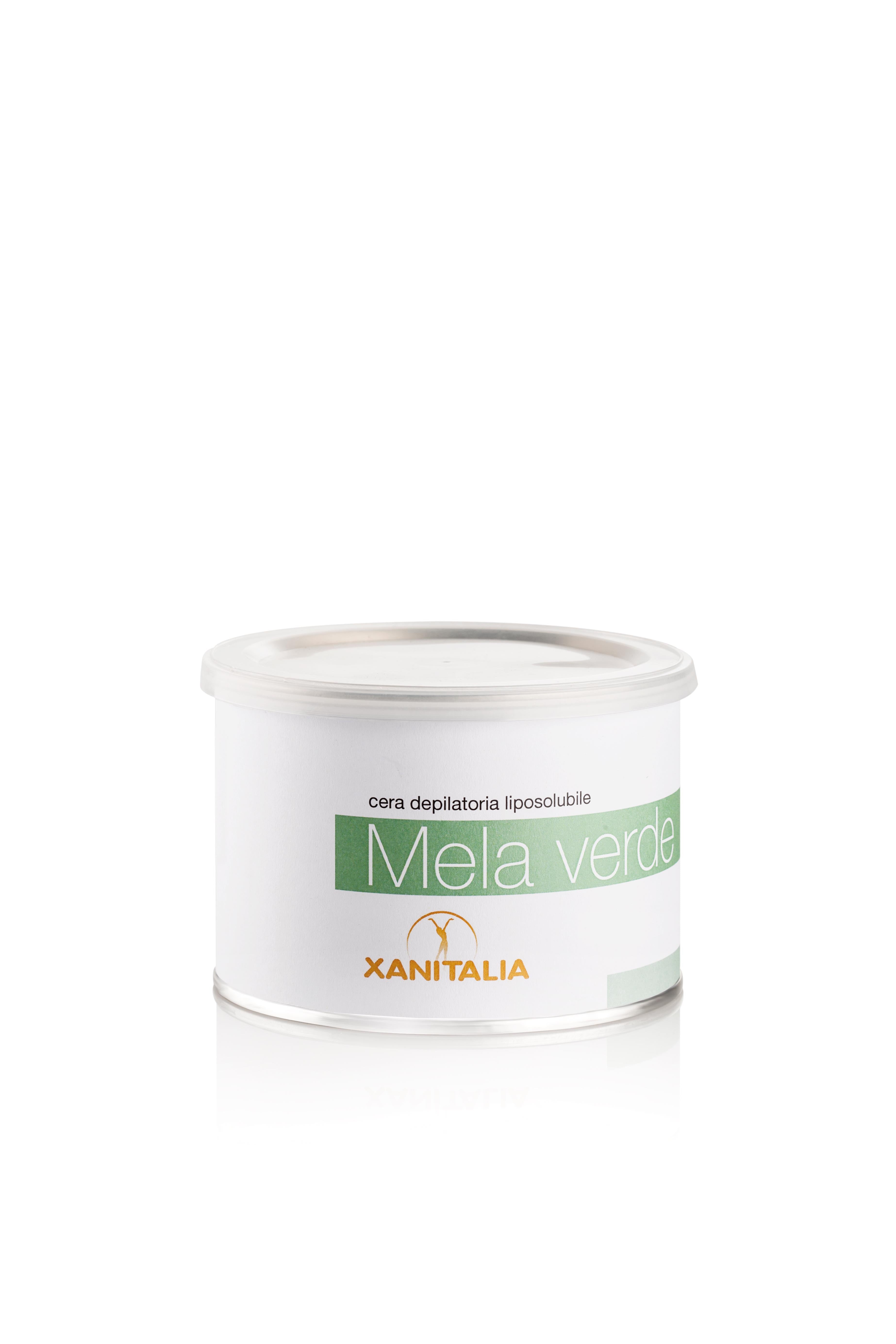 Cera depilatoria liposolubile - Barattolo 400 Ml Mela verde