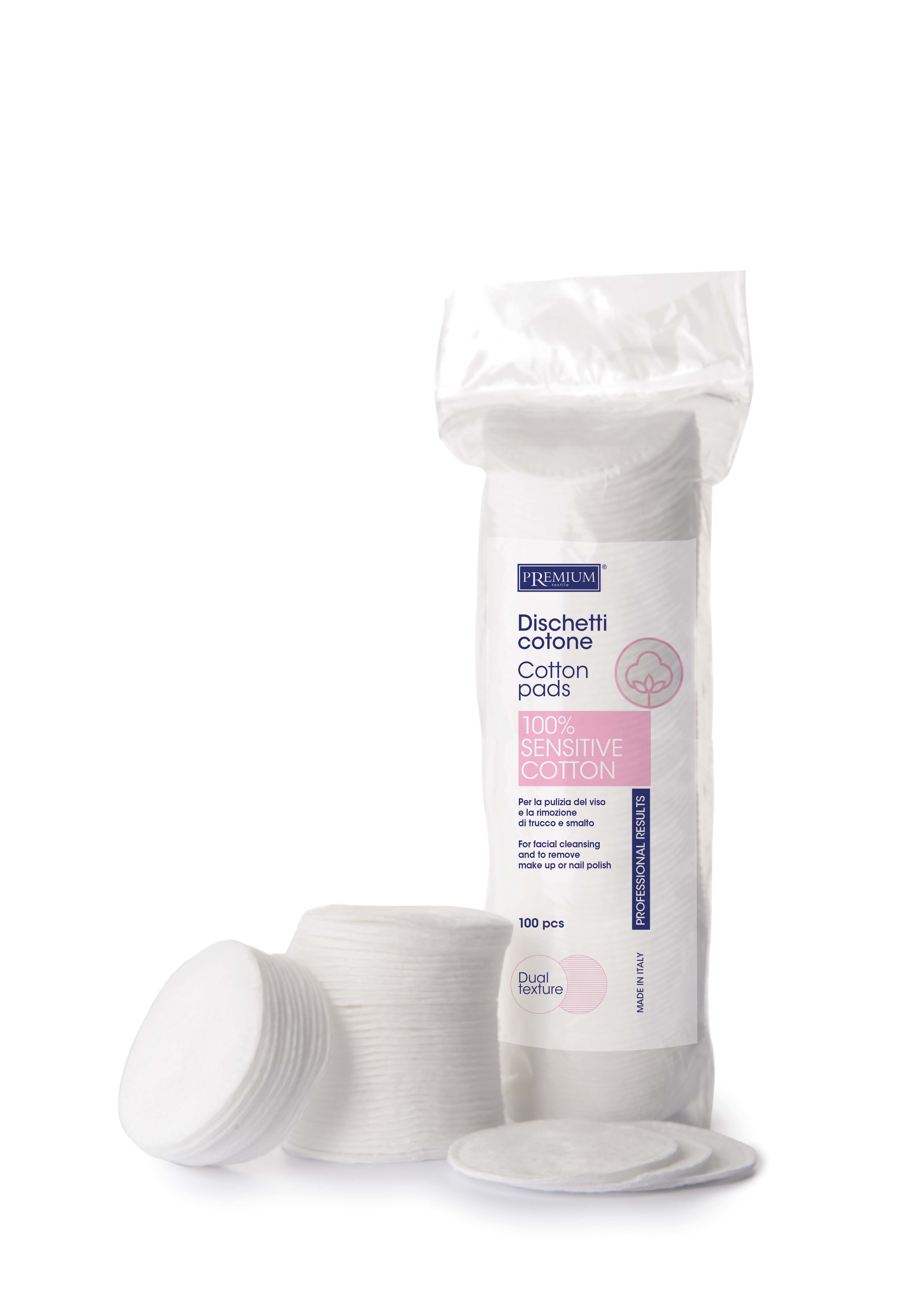 Dischetti struccanti in cotone - conf.100 pz.