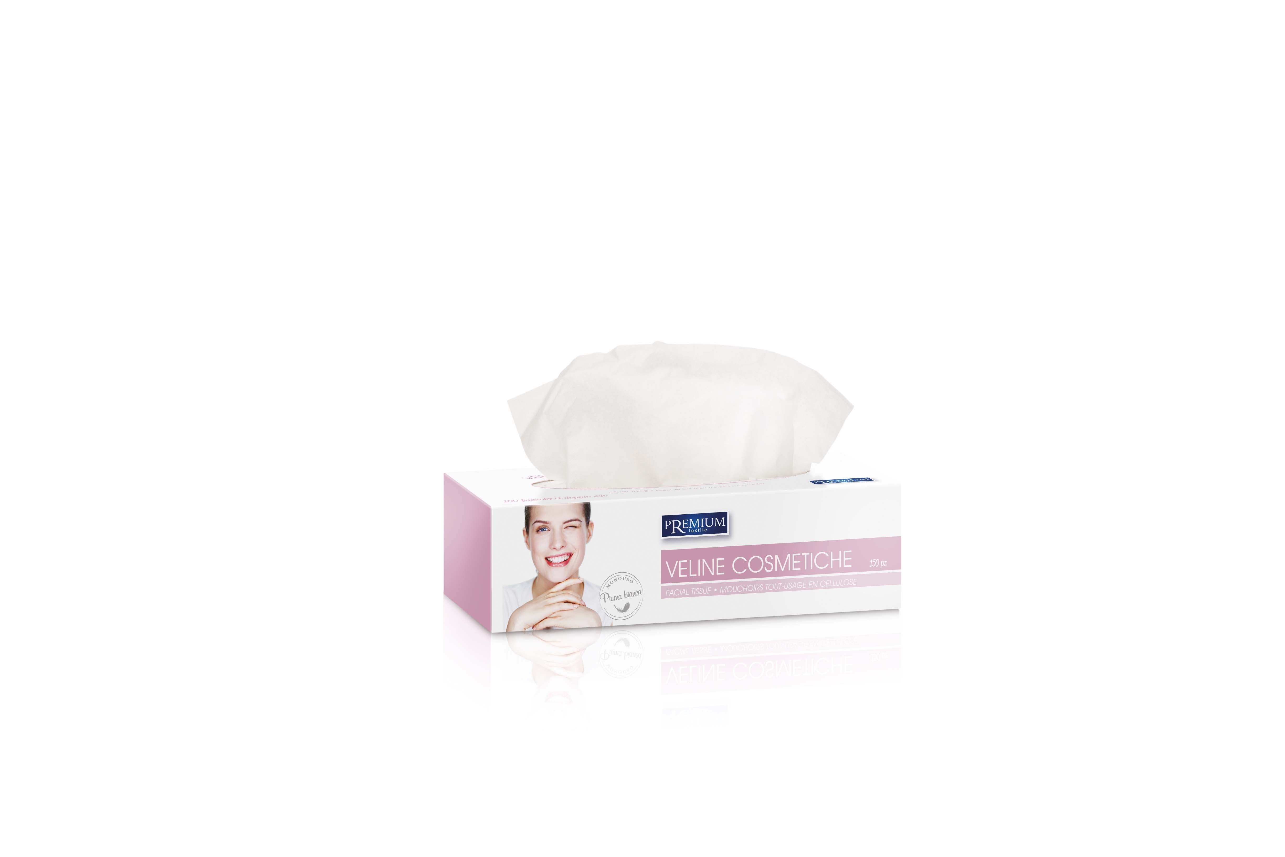 Veline cosmetiche due veli