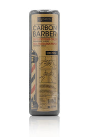 Papier protège-nuque Carbon Barber 100 déchirures - Paquet 5 pcs