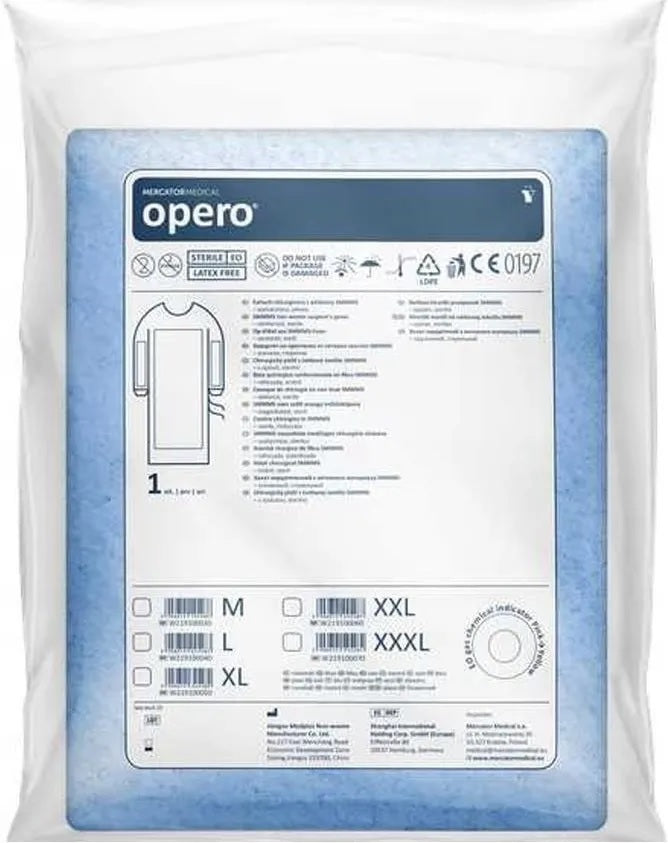 DOC Bata quirúrgica SMS estéril 35 g/m2