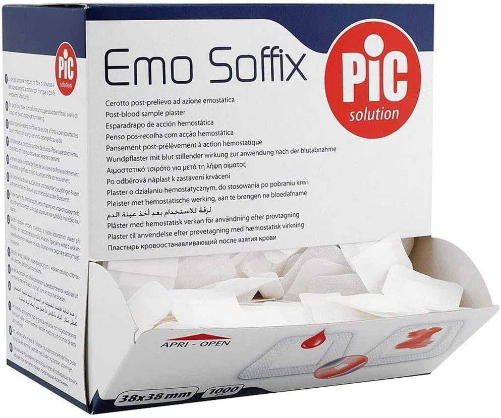 Emo-Soffix Cerotti post prelievo - Conf.1000 pz.