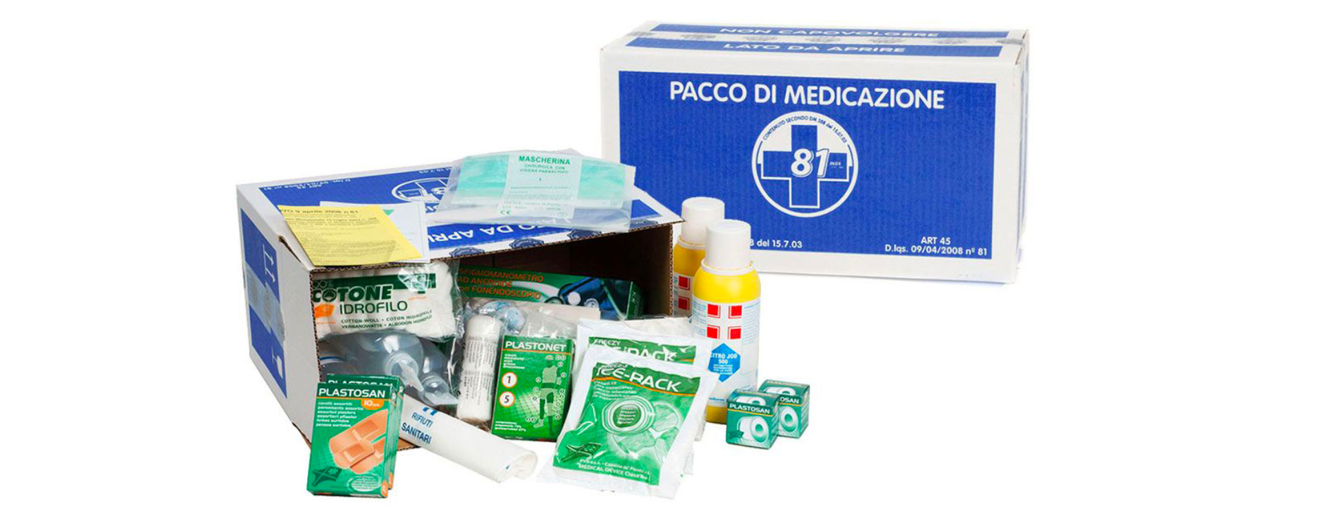 Kit reintegro per cassetta pronto soccorso